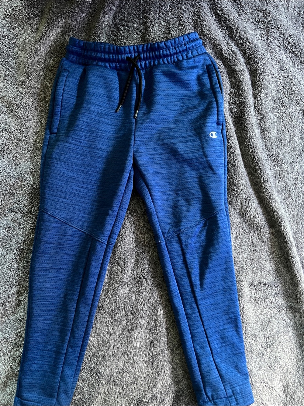 Champion Kids Royal Blue Jogger Sweatpants with Drawstring